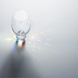 虹が出る東京切子　千代紙