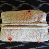刺し子刺繍のポーチ