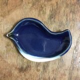 鳥の豆皿（信楽）