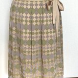 フロッキー巻きスカート