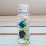 【ハーバリウム】プレゼント、インテリアにご利用ください♪【ブルーローズ】