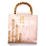 着物帯トートバック ピンク