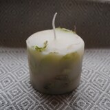 紫陽花とスモークツリーのキャンドル