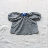 お絵かきスモック（ギンガムチェック）