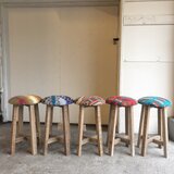 インディアンブランケットスツール