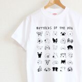 犬の尻Tシャツ　メンズタイプの画像