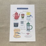 No.1 ポストカード2枚セット　コーヒーグッズコレクションの画像