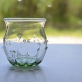 雫のグラス 丸(ミントグリーン)の画像