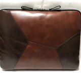 15インチ PCクラッチケース ブラウン