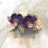 スミレの髪飾り
