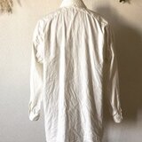 コットンリネン  ツイル オーバーシャツ