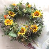 ひまわりのリース