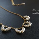 パールレースネックレス