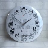 鼻ぺちゃ6犬種クロック