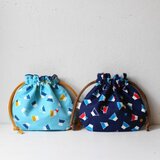 ミニ巾着 2個セット（富士山）