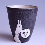 アニマルタンブラー（パンダ&ウサギ）