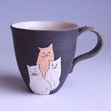 アニマルマグ（ネコ3匹）