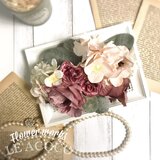 薔薇と紫陽花のヘッドドレス♡