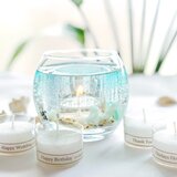 beach lighting 海キャンドルホルダー&ティーライトキャンドル8個セット