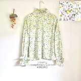 リバティ ジョセフィンズガーデンのフリル襟ブラウス