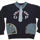 布＆革リメイクトレーナー