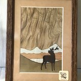 木の絵　木象嵌　Aurora/オーロラ