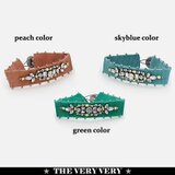 ビジューロマンチックブレスレット(3カラー)