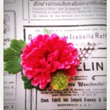 お花のヘアピン