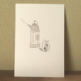 絵葉書／ポストカード　＜ストーブ＞
