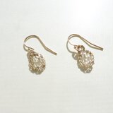 クリスタルのピアス