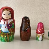 森の赤ずきんとオオカミ✳︎マトリョーシカ