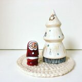 クリスマスツリー✳︎サンタクロース✳︎マトリョーシカ✳︎ニットつき