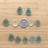 天然シーグラス 穴あき 3