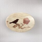 木象嵌小箱　うぐいす1052