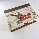 鳥を愛する人のためのブック型BOX