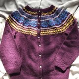 月の光カーディガン