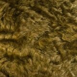 シュタイフシュルテ　モヘア　１/２ヤード　ブラウン　グラスアイ　サンプル付き