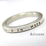 *＊刻印＊*　メモリアルリング　*Artesano*の画像