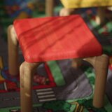 転びにくい木製子供椅子(チャイルドチェア)