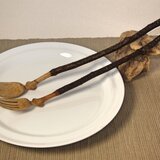 ［ 小枝のスプーンとフォーク　＃201 ］