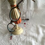 カラフルなチェコビーズのメガネチェーン M20