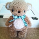 羊毛テディベア