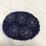 刺繍  ブローチ  06