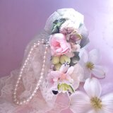 *＊irodoru*＊桜バナナクリップ*＊淡く優しいお色合わせのバナナクリップ。。*＊