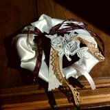 コサージュ　花かご