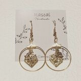 フープピアス【クリア】