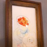 サクランボ in カップ     原画