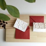 メッセージカード ハート 赤