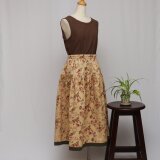 タックスカート（ベージュ・カーキ）