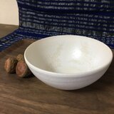 白結晶丸形小鉢